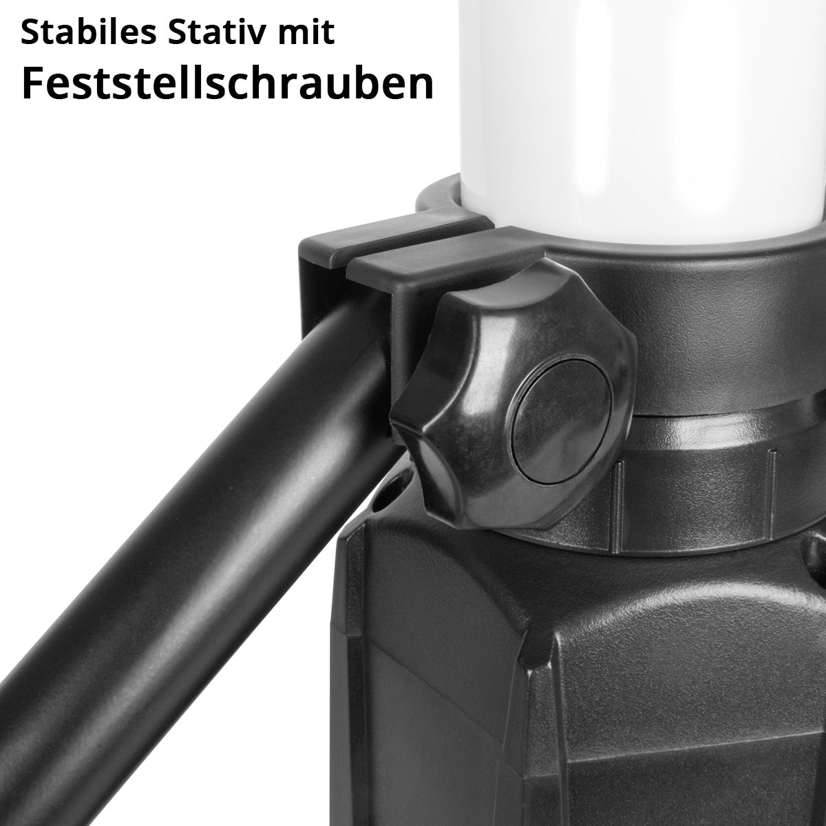 STAHLWERK TBS-100 ST 360° LED-Turm-Baustrahler 100 W, 7.500 lm