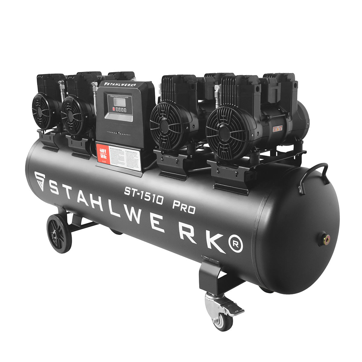 STAHLWERK ST-1510 Pro Flüsterkompressor 10 bar, 150 L, 1000 l/min