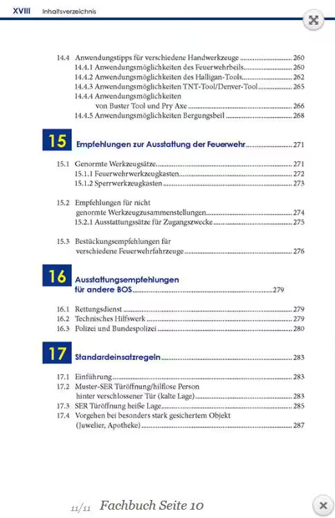 Zugangstechniken für Einsatzkräfte – Fachbuch