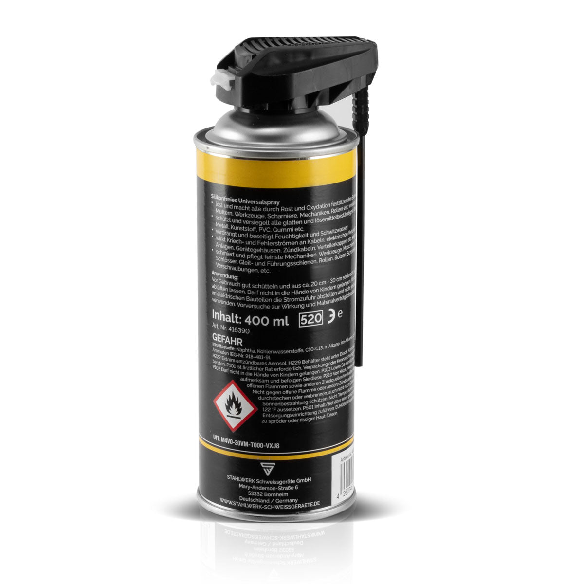 STAHLWERK Multi Spray SW 40 Wartungs- und Pflegespray für Floodgate, 400 ml