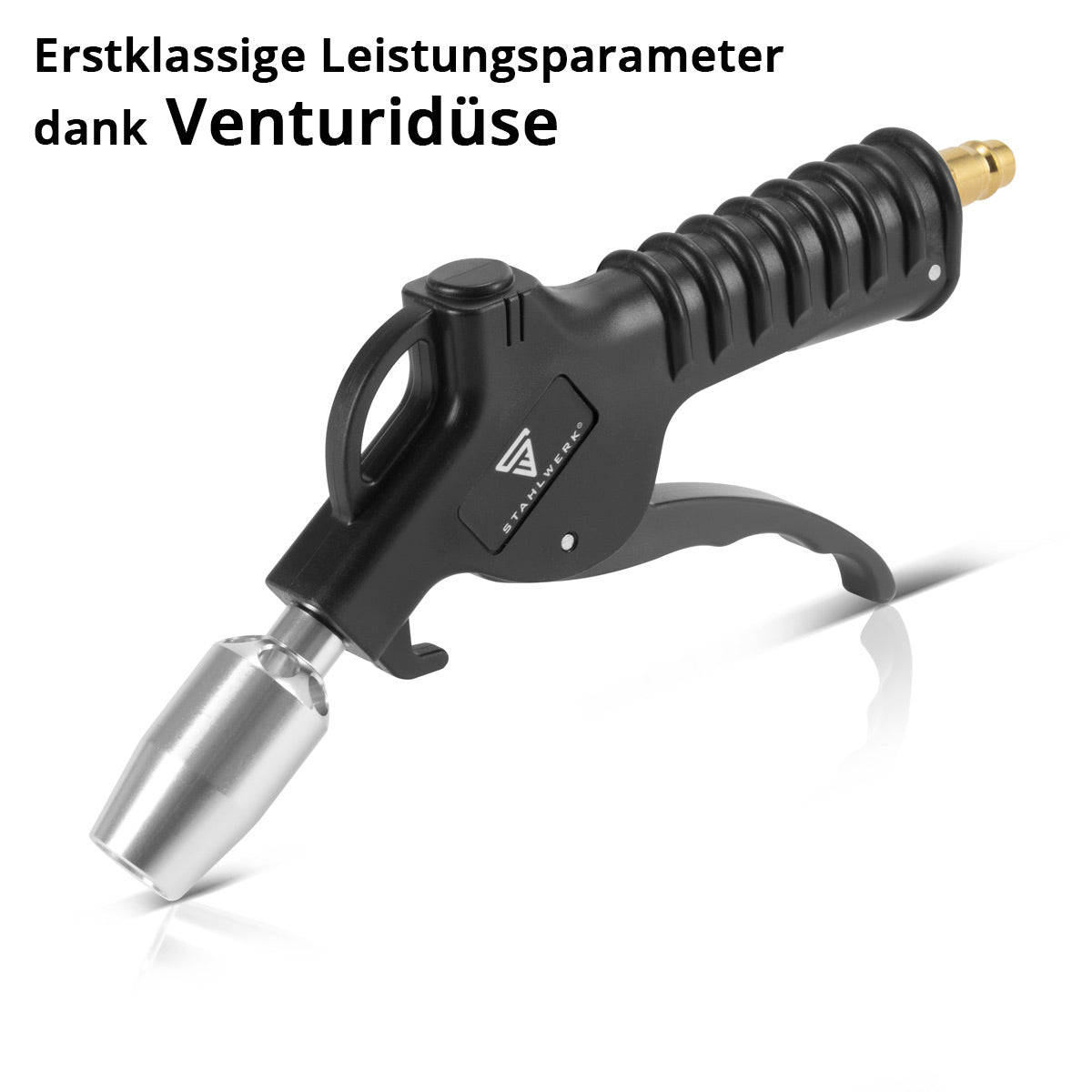 STAHLWERK Druckluft-Ausblaspistole DAP-202 ST mit Venturidüse