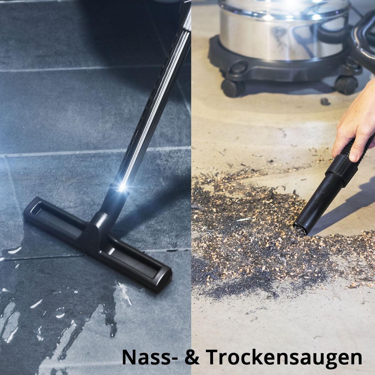 STAHLWERK VCL-1600 ST Nass- & Trockensauger 1600 W, 35 L