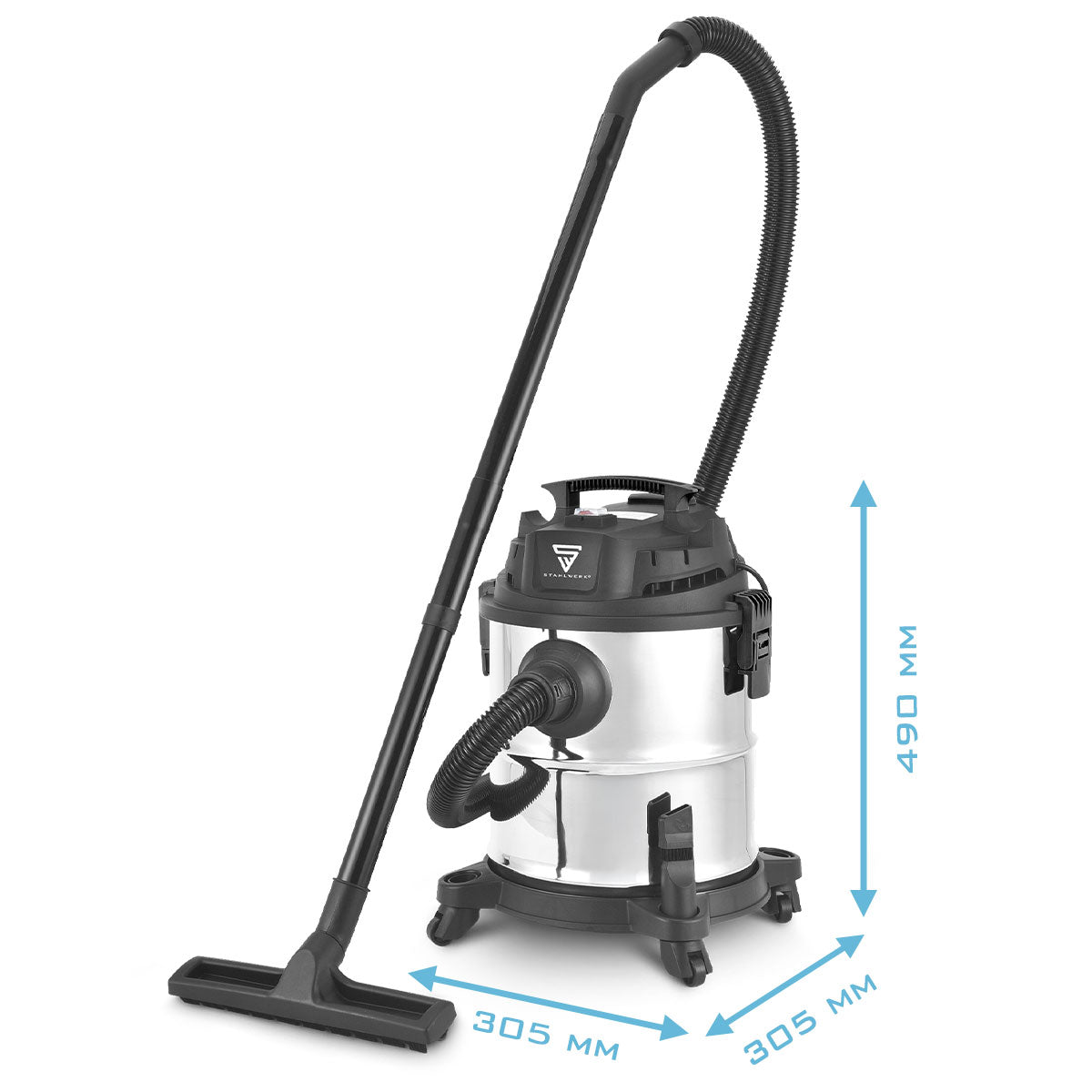 STAHLWERK VCL-1200 ST Nass- & Trockensauger 1200 W, 20 L