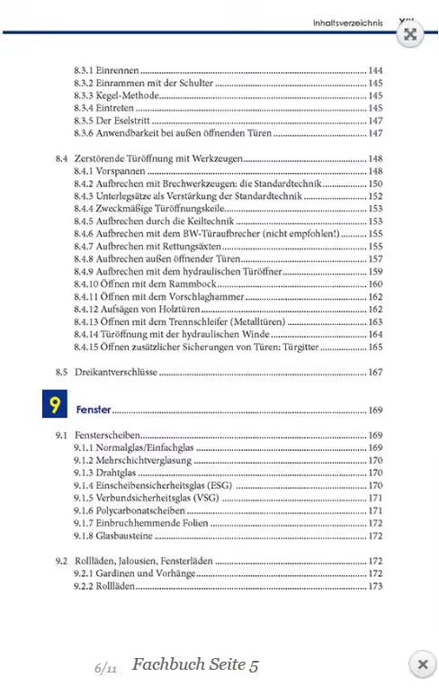 Zugangstechniken für Einsatzkräfte – Fachbuch
