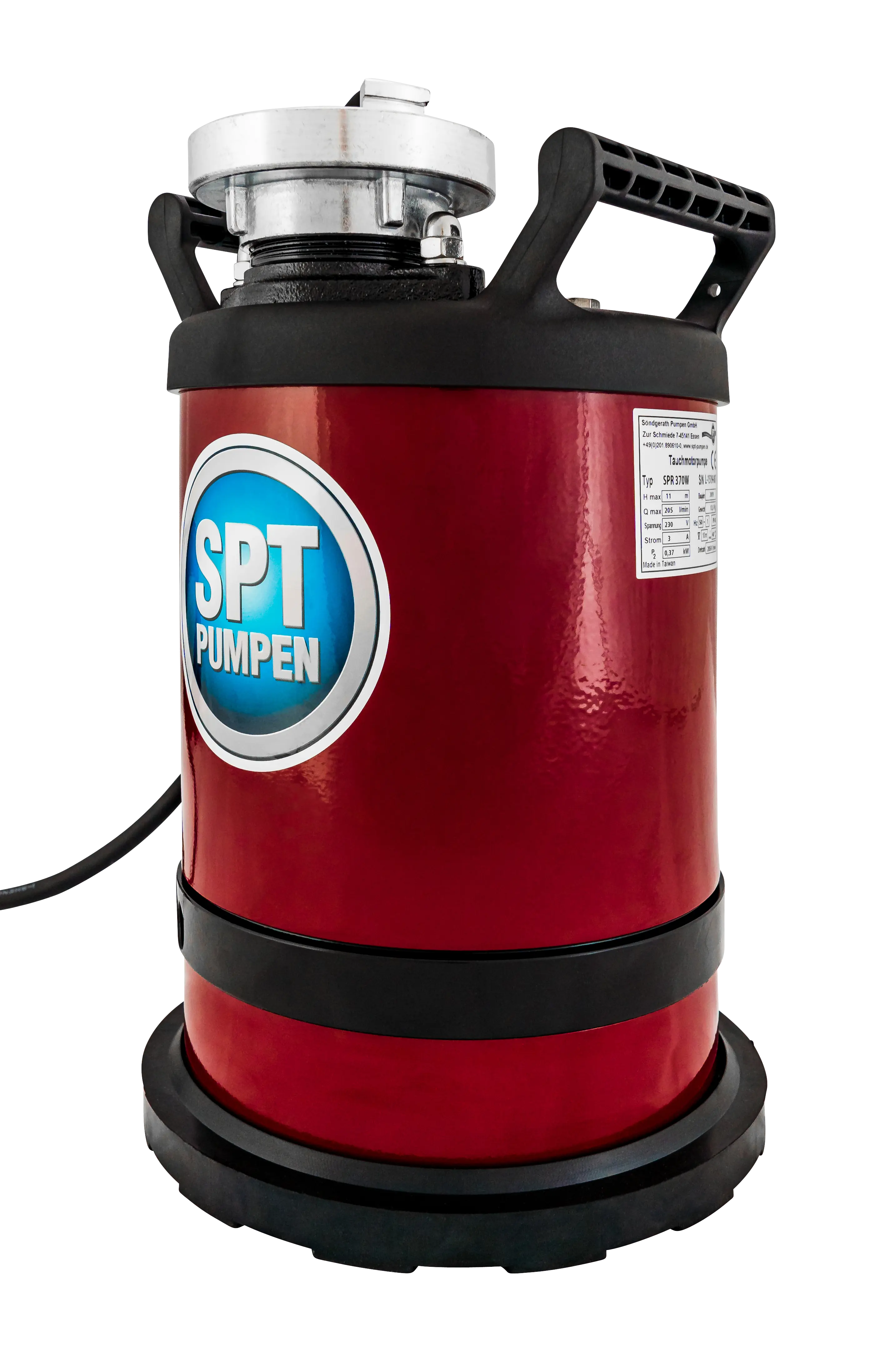 SPR 370 W Restwasserpumpe – flachabsaugende Tauchmotorpumpe